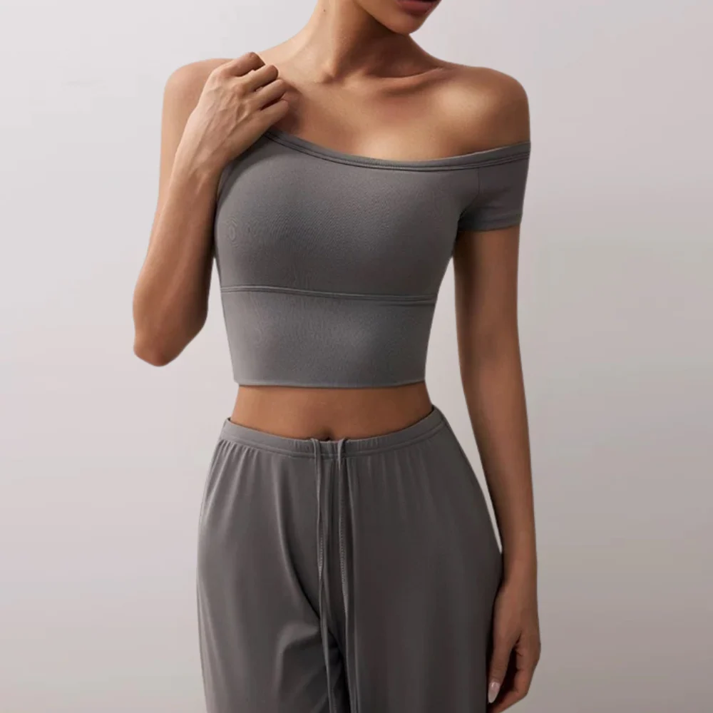 Tee-shirt Mood – Brassière intégrée - Image 5