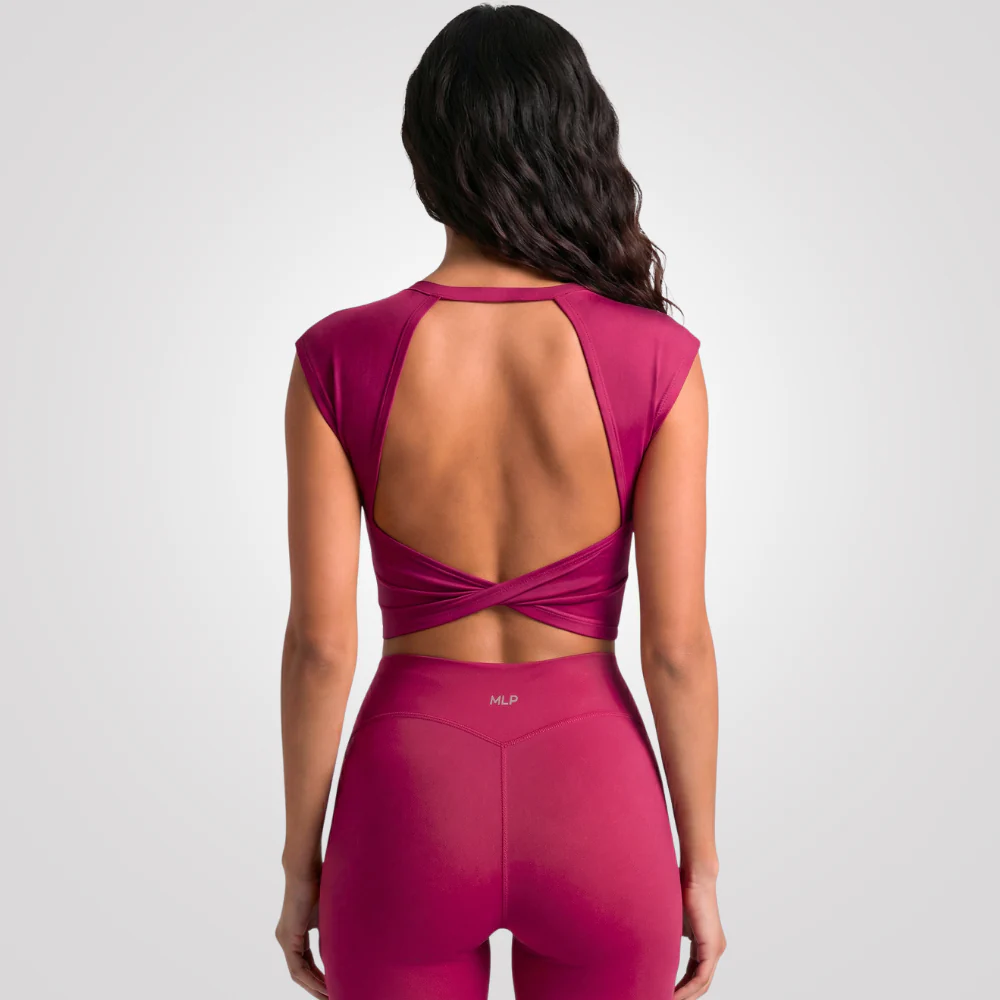 Tee-shirt Noeud - Brassière Intégrée - Image 10