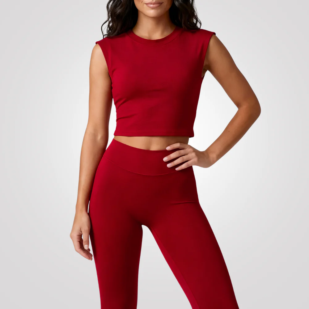 Tee-shirt Noeud - Brassière Intégrée - Image 17