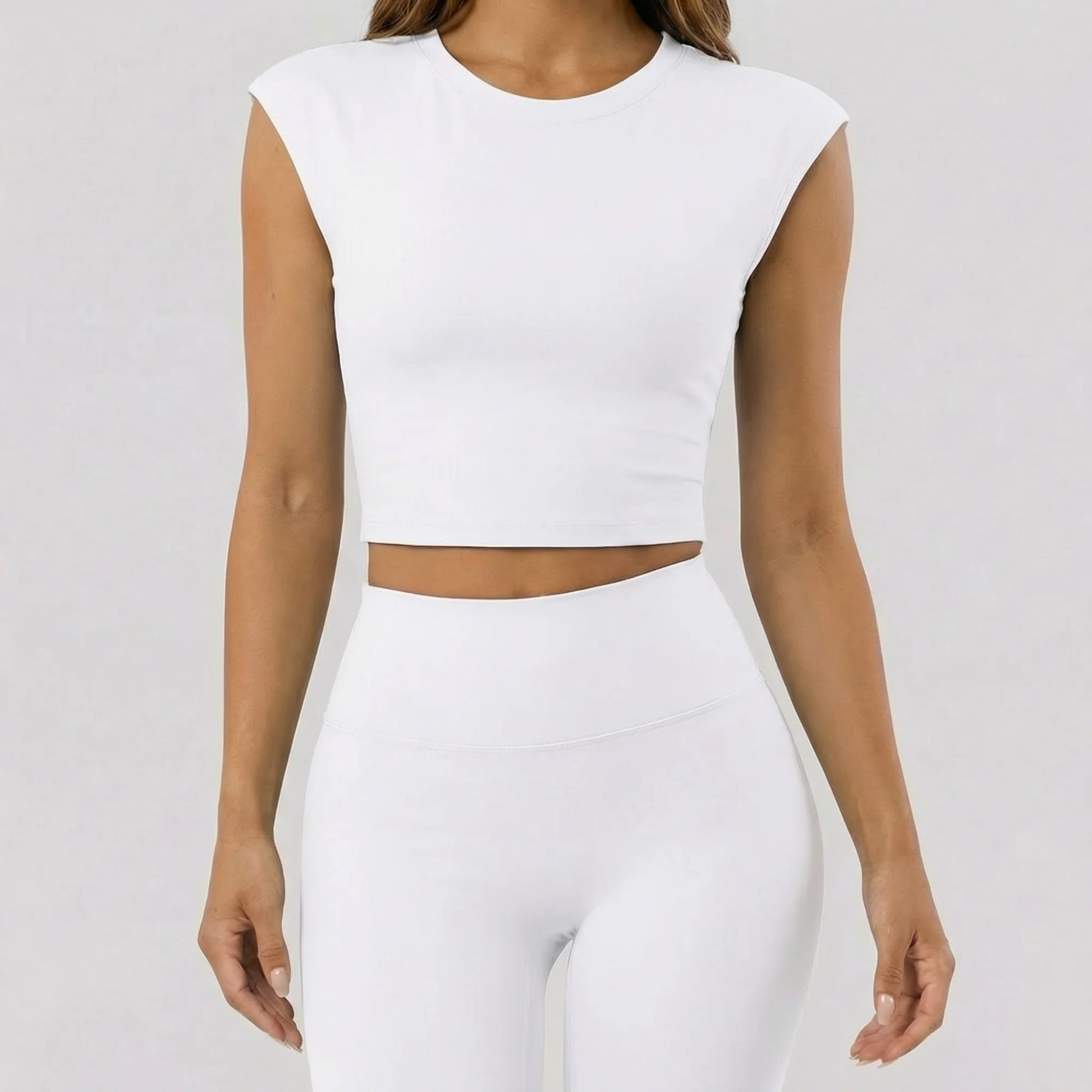 Tee-shirt Noeud - Brassière Intégrée - Image 20