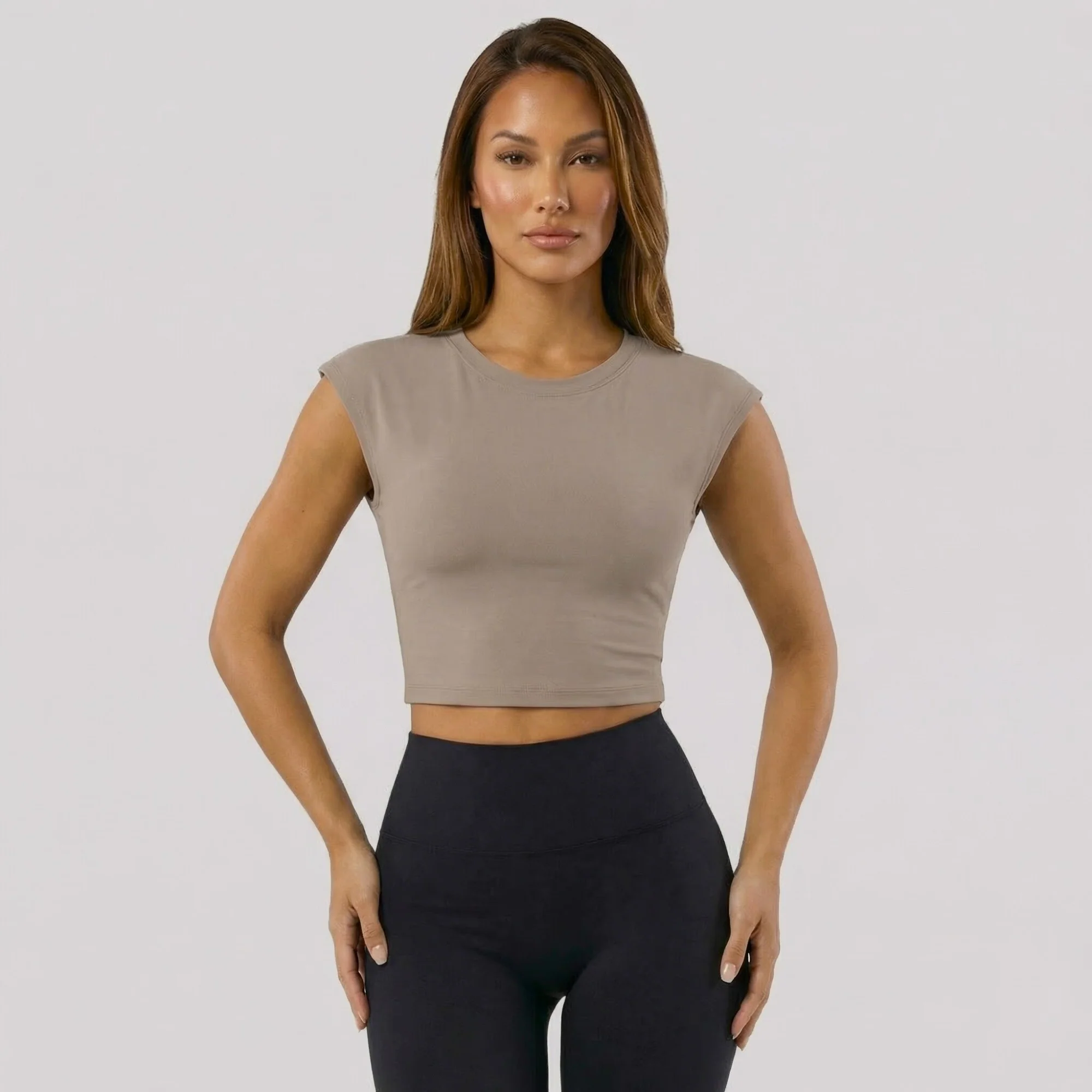 Tee-shirt Noeud - Brassière Intégrée - Image 23
